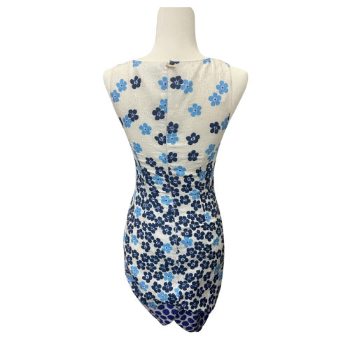 Karl Lagerfeld Paris Floral Mini Dress - Blue - Size 0 - Women's Dresses - Image 2