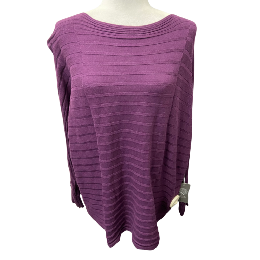 Vince Camuto Purple Sweater Medium - Women's Knit Top