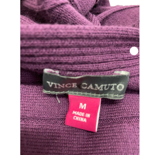 Vince Camuto Purple Sweater Medium - Women's Knit Top - Image 3