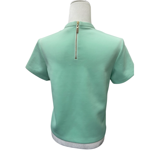 Gracia Mint Ruffle Top - Size S - Women's Blouse - Image 2