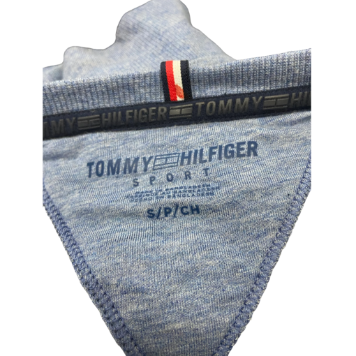 Tommy Hilfiger Blue Sweatshirt Small - Women's Pullover Top - Image 3