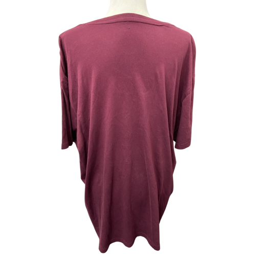 Club Room Burgundy Pocket Tee XXXL - Men's T-Shirt - Image 2