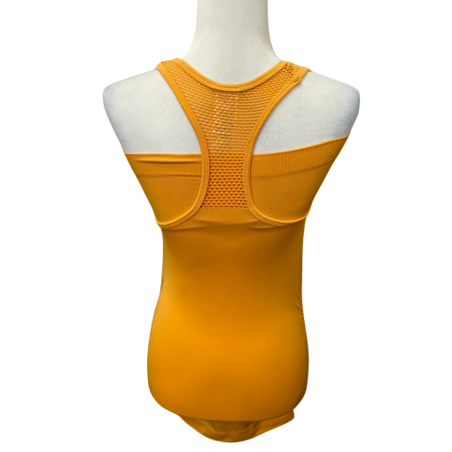 DKNY Sport Yellow Tank Top XS - Women's Activewear Workout Top - Image 2