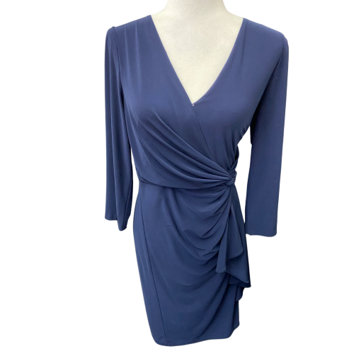 Jessica Howard Navy Dress Size 6 - Cocktail Party Outfit