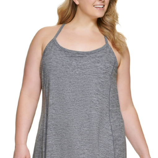 Calvin Klein Plus Gray Tank Dress - Activewear - 2X - Image 3