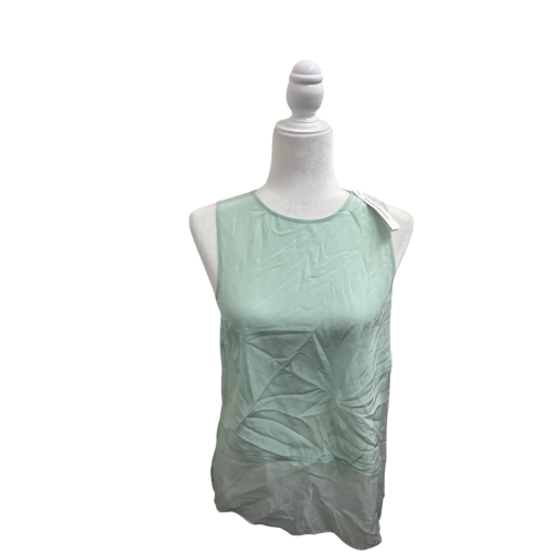 Chelsea & Walker Mint Silk Tank Top Size 4 - Women's Blouse