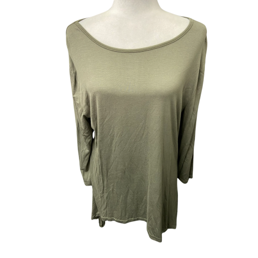 Mea Eor Olive Green Long Sleeve Top XL - Women's Shirts