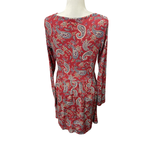 Bebop Red Paisley Mini Dress Size M - Women's Dresses - Image 2