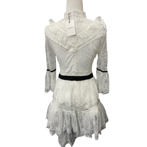 FEW MODA White Lace Dress - Size M - Party Dress - Image 2