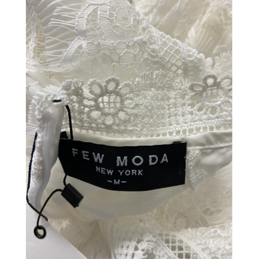 FEW MODA White Lace Dress - Size M - Party Dress - Image 3