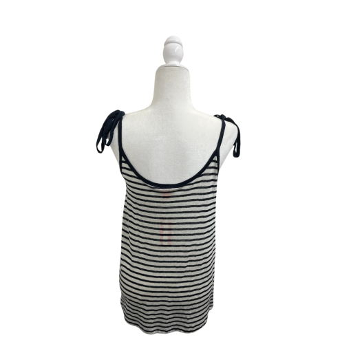 Joe Fresh Striped Tank Top - Navy & White - Size M - Women's Top - Image 2