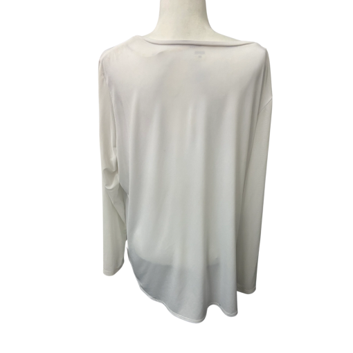 NYGARD White Long Sleeve Top 2X - Women's Blouse - Image 2