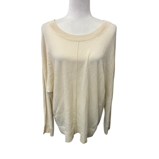 Alfani Cream Sweater XXL - Women's Knitwear Top