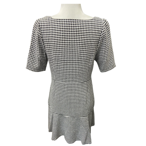 Nicole Miller Houndstooth Dress Black/White Size 12 Women's Clothing - Image 2