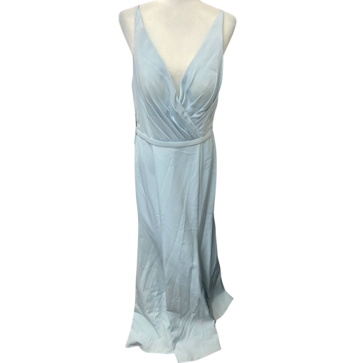 Simply Dresses Light Blue Maxi Dress Size 12 - Bridesmaid