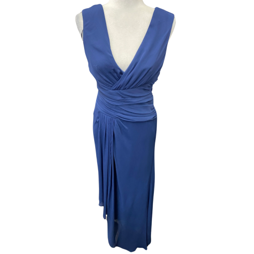 DKNY Blue Maxi Dress Size 6 - Formal Evening Gown