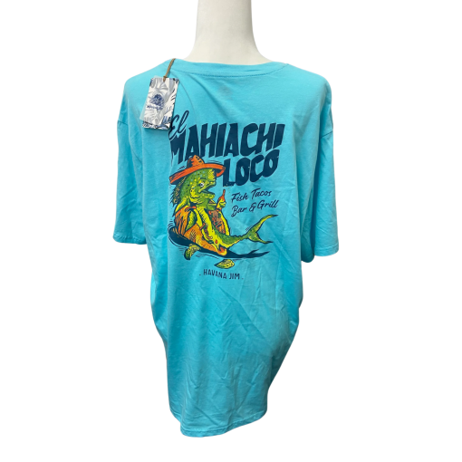 Havana Jim Women's Blue Tee Shirt XL - Casual T-Shirt - Image 2