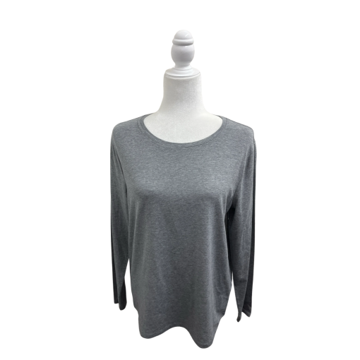 Style & Co Gray Long Sleeve Top Plus Size PL - Women's Shirt