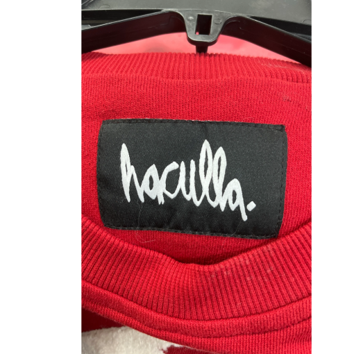 Haculla Red Graphic Tee - Large - Men's T-Shirt - Streetwear - Image 3