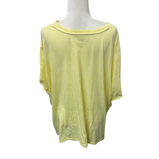 DKNY Yellow Tee Shirt 2X - Women's Casual Top - Image 2