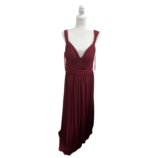 Simply Women Burgundy Maxi Dress Size 16 - Bridesmaid Dress