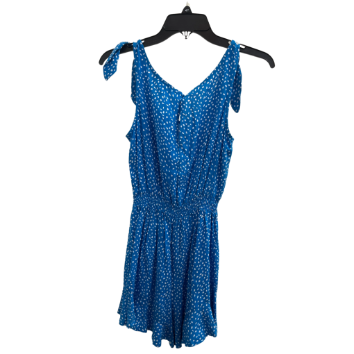 Bebop Blue Romper XS - Women's Summer Jumpsuit - Image 2