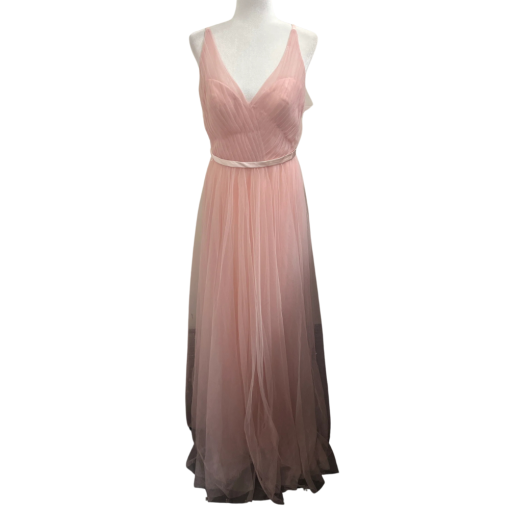 Simply Women Pink Tulle Maxi Dress Size 10 - Bridesmaid Dress