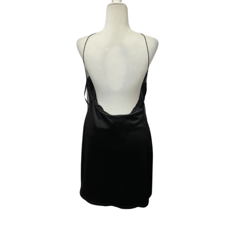 B-Darlin Black Satin Mini Dress Size 15/16 - Party Dress - Image 2