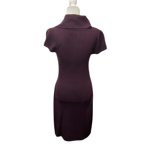 Calvin Klein Plum Sweater Dress Medium - Women's Dress - Image 2