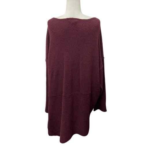 DEX Burgundy Oversized Sweater 3X - Women's Knitwear - Image 2