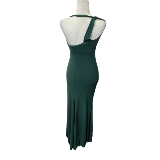 JUMP APPAREL Green Asymmetrical Slit Dress Size 3/4 - Formal Wear - Image 2