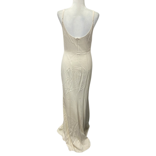 O.P.T Ivory Slip Dress Size 6 | Formal Gown - Image 2