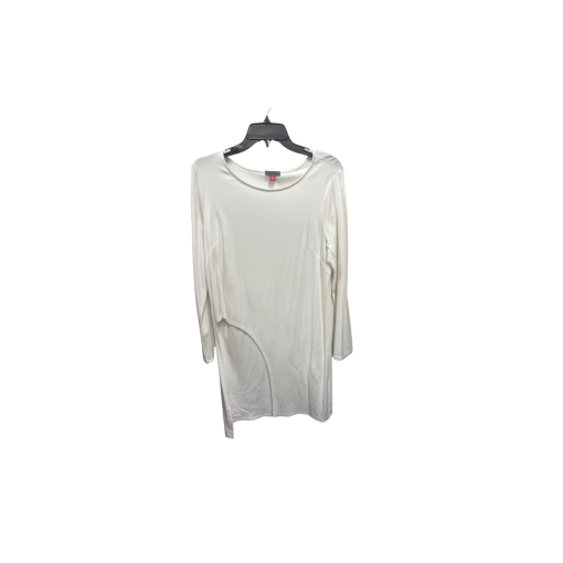 Vince Camuto White Dress, Size M, Long Sleeve, Women's Clothing