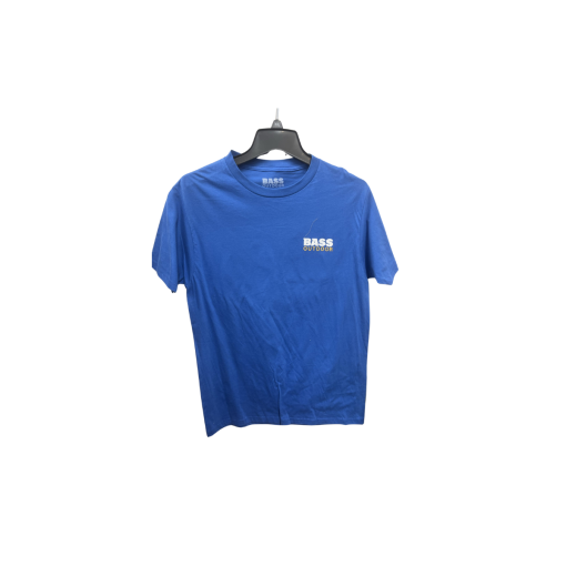 Bass Outdoor Blue T-Shirt Medium | Camping Tee Shirt