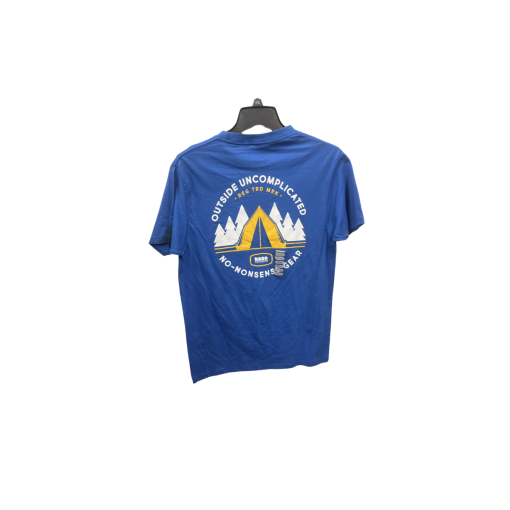 Bass Outdoor Blue T-Shirt Medium | Camping Tee Shirt - Image 2