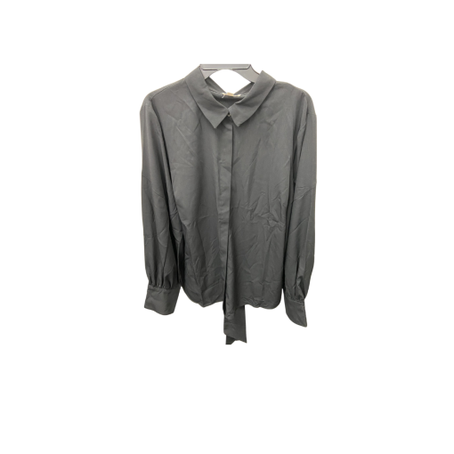 Riley & Rae Black Blouse XXL - Women's Button Down Shirt