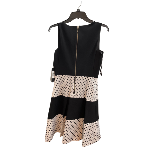 Karl Lagerfeld Black Polka Dot Cocktail Dress Size 0 - Party Dress - Image 2