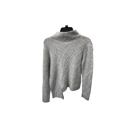 Cyrus Gray Cable Knit Sweater - Medium - Women's Pullover - Image 2