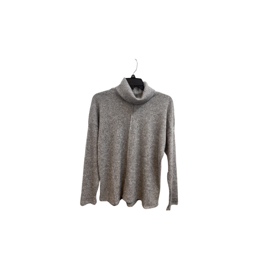 Vince Camuto Gray Turtleneck Sweater - Size L - Women's Knitwear