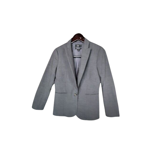 J.Crew Gray Blazer 0P Women's Suit Jacket Workwear