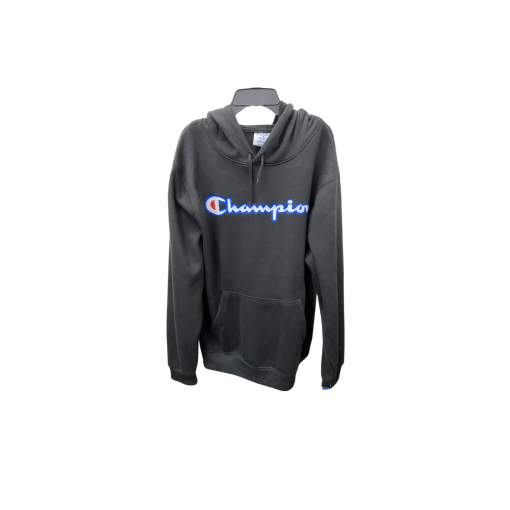 Champion Black Hoodie XL - Men's Pullover Sweatshirt