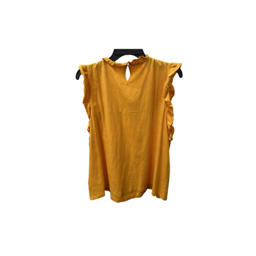 J.Crew Collector Tee XL Yellow Smocked Top - Women's Blouse - Image 2