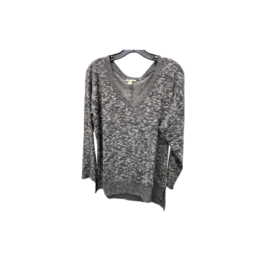 Style & Co Gray V-Neck Sweater, Size M, Women's Knitwear Top