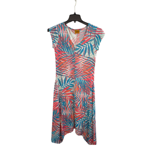 Ruby Rd Tropical Print Midi Dress XS - Women's Summer Dress