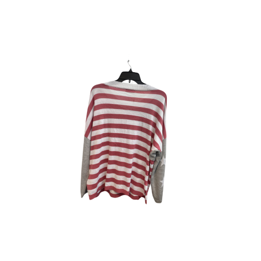 Aceshin American Flag Sweater Gray Red L - Women's Knitwear - Image 2