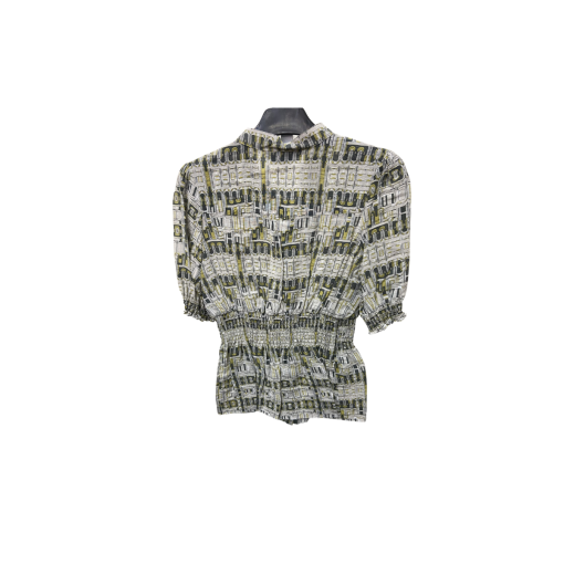 BCBG Maxazria XS Computer Print Blouse - Women's Tops - Image 2