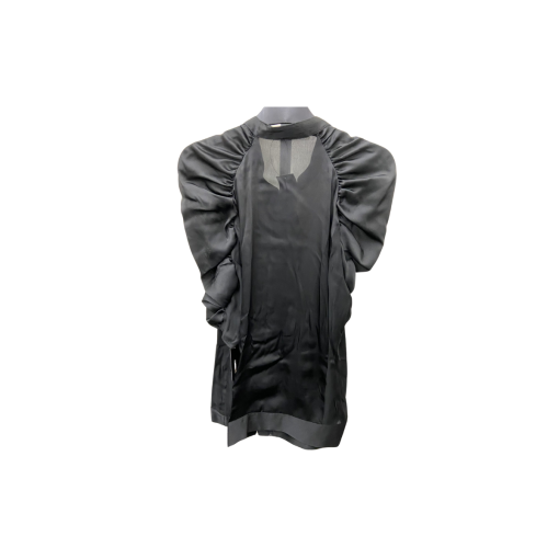 BCBG Maxazria Black Satin Jacket XL - Women's Outerwear - Image 2