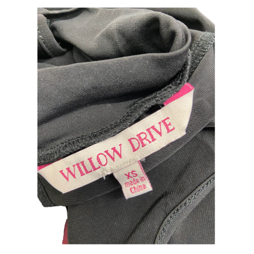 Willow Drive Black Lace Sleeve Top - XS - Women's Blouse - Image 2