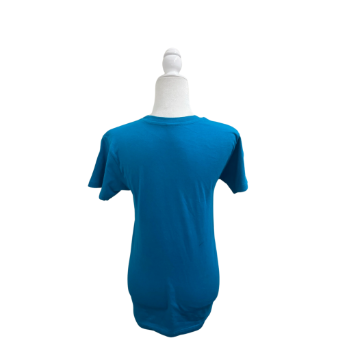 I Love NY T-Shirt Teal Small Graphic Tee Apparel - Image 2