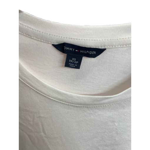 Tommy Hilfiger Women's White Long Sleeve Shirt XS - Tops - Image 3